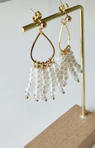 Handmade earrings elegant - handmade,