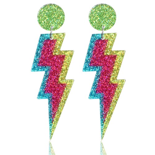 80s 90s neon - , earrings